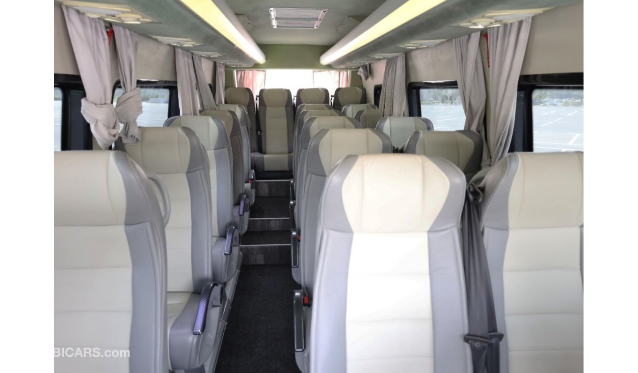 23 seater mercedes leather seating